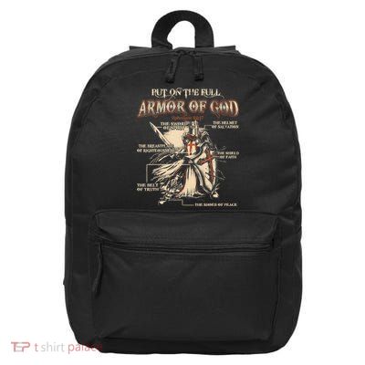 Put On The Full Armor Of God Jesus 16 in Basic Backpack