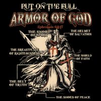Put On The Full Armor Of God Jesus 16 in Basic Backpack