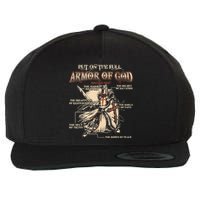 Put On The Full Armor Of God Jesus Wool Snapback Cap