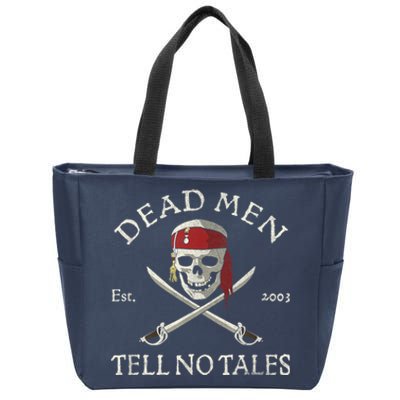 Pirates Of The Caribbean Dead Tell No Tales Zip Tote Bag