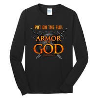 Put On The Full Armor Of God Ephasians 6 11 Tall Long Sleeve T-Shirt