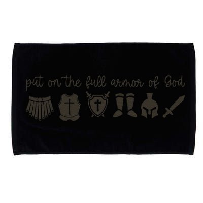 Put On The Full Armor Ofgod Christian Jesus Faith Microfiber Hand Towel