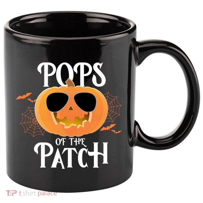 Pops Of The Patch 11oz C Handle Ceramic Mug