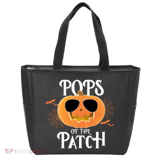 Pops Of The Patch Zip Tote Bag