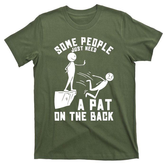 Pat On The Back Funny T-Shirt