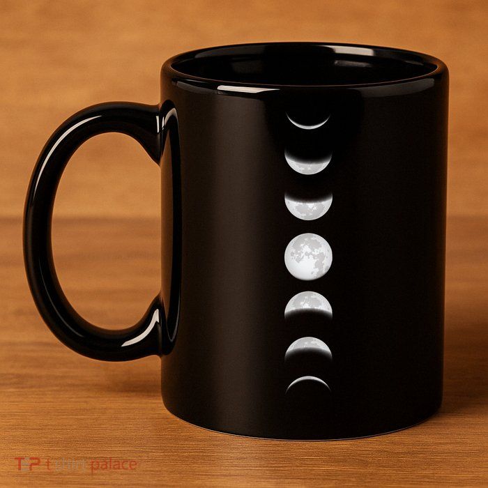 Phases Of The Moon 11oz C Handle Ceramic Mug