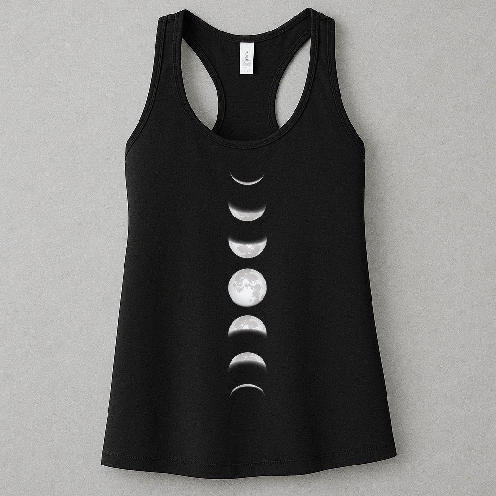 Phases Of The Moon Womens Tank Top