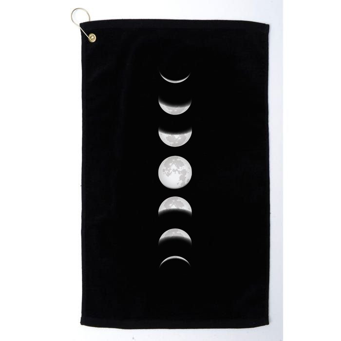 Phases Of The Moon Golf Towel