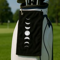 Phases Of The Moon Golf Towel