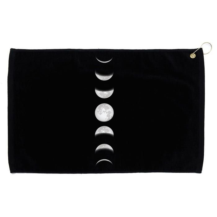 Phases Of The Moon Grommeted Golf Towel