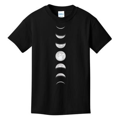 Phases Of The Moon Kids T-Shirt