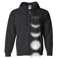 Phases Of The Moon Full Zip Hoodie