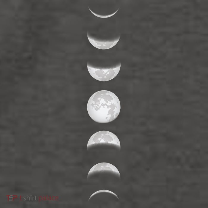 Phases Of The Moon Vector Backpack