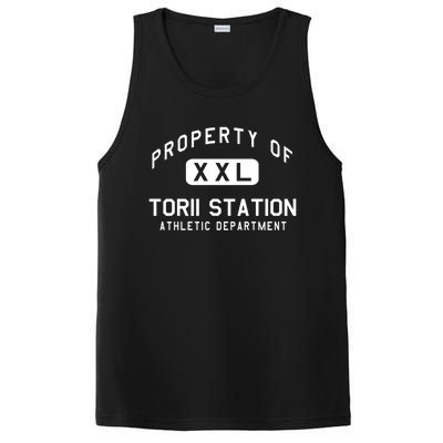 Property Of Torii Station Athletic Departt Gift PosiCharge Competitor Tank