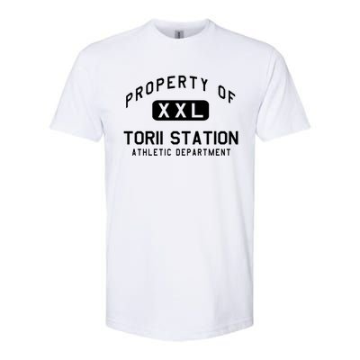 Property Of Torii Station Athletic Departt Gift Softstyle CVC T-Shirt