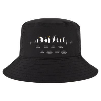 Penguins Of The World Antarctic Penguin Penguins Lover Cool Comfort Performance Bucket Hat