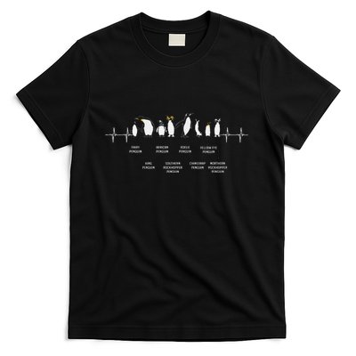 Penguins Of The World Antarctic Penguin Penguins Lover T-Shirt