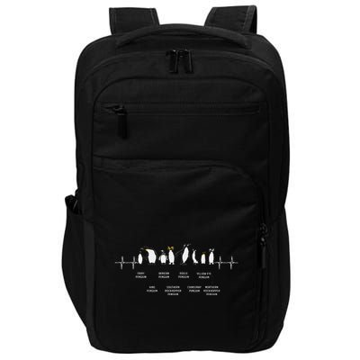 Penguins Of The World Antarctic Penguin Penguins Lover Impact Tech Backpack