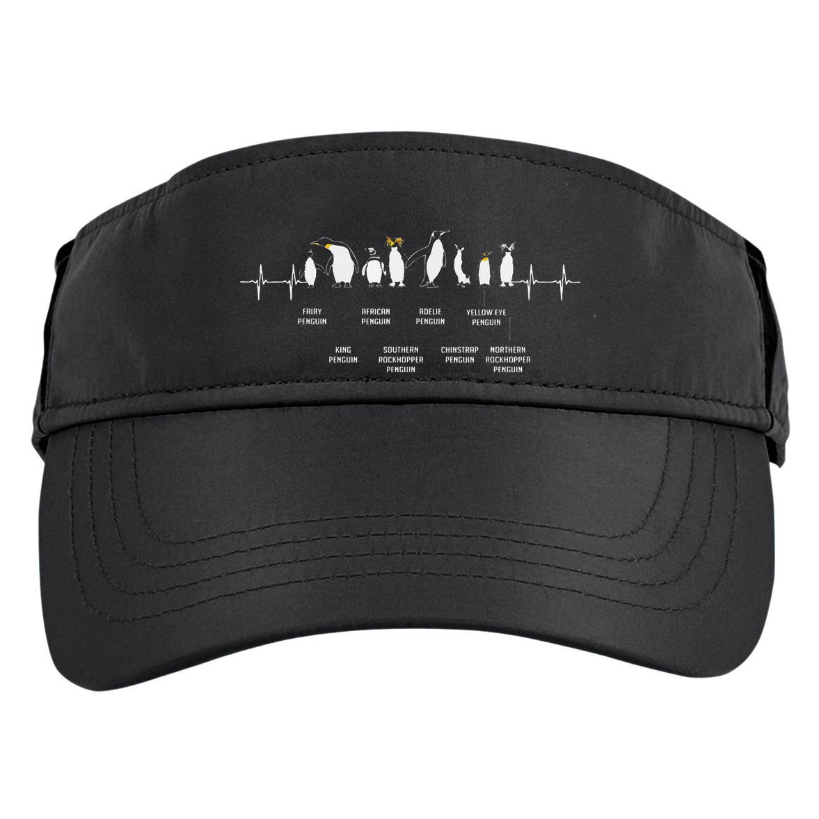 Penguins Of The World Antarctic Penguin Penguins Lover Adult Drive Performance Visor