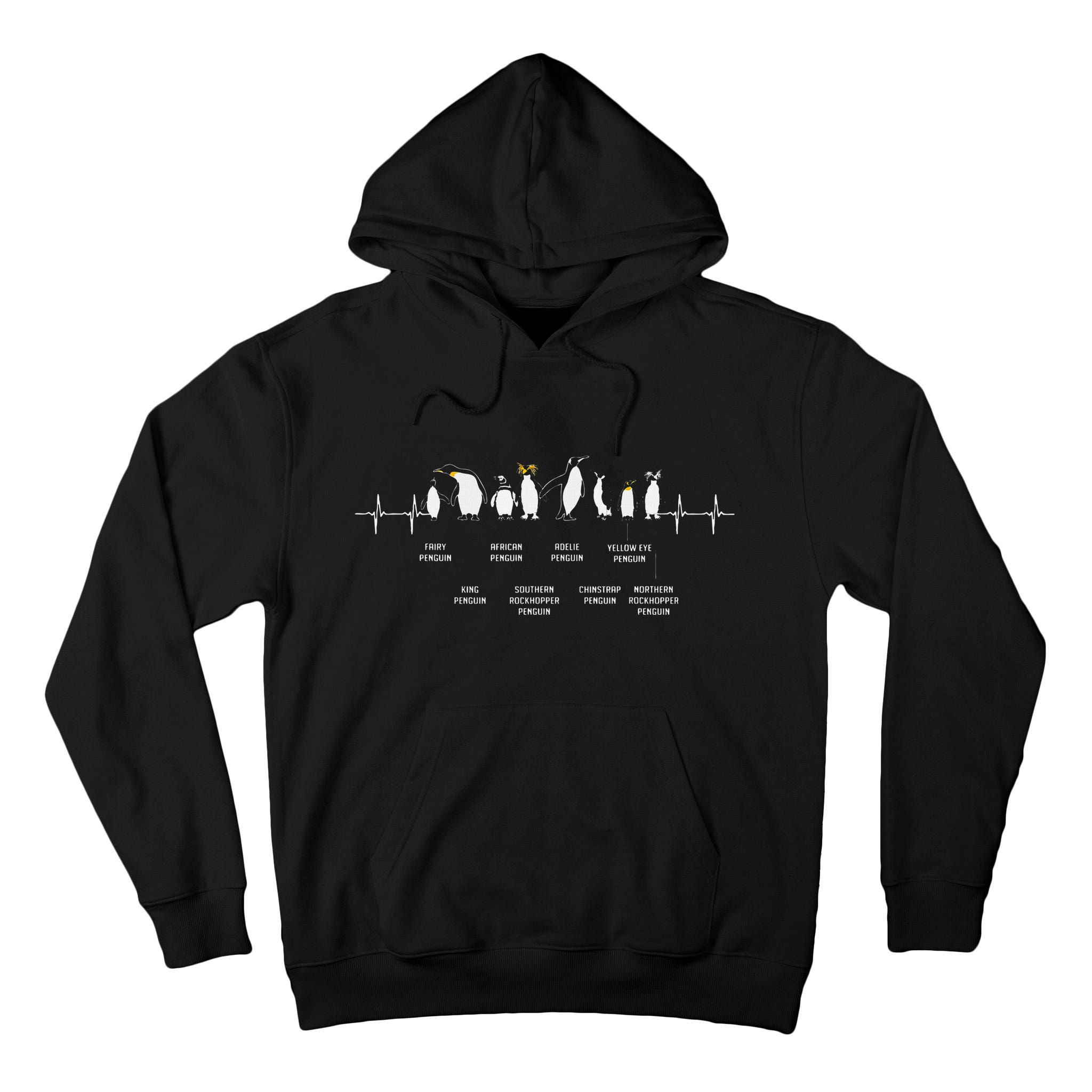 Penguins Of The World Antarctic Penguin Penguins Lover Tall Hoodie