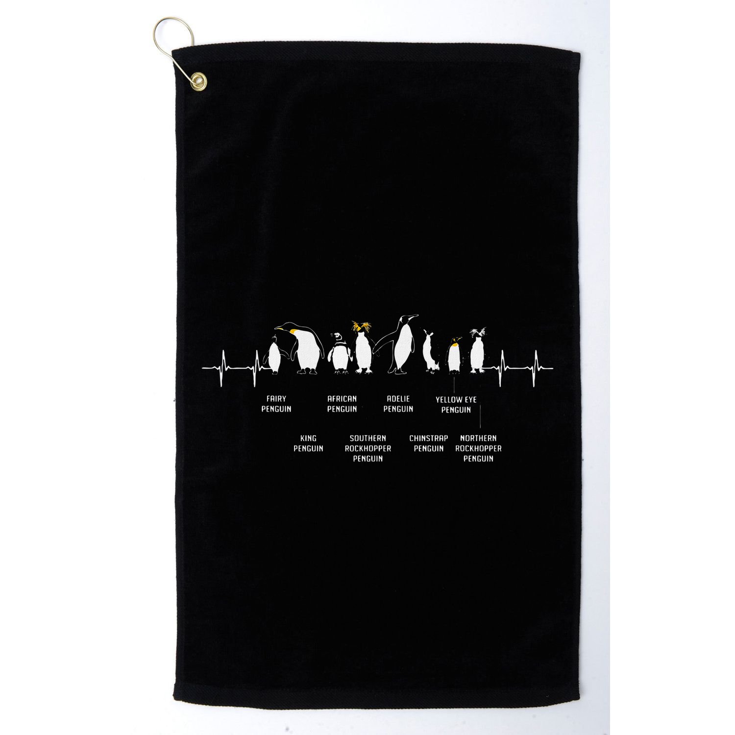 Penguins Of The World Antarctic Penguin Penguins Lover Golf Towel