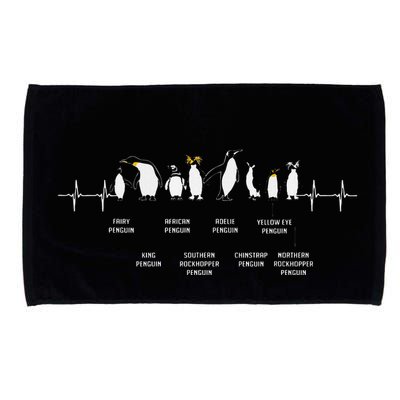Penguins Of The World Antarctic Penguin Penguins Lover Microfiber Hand Towel