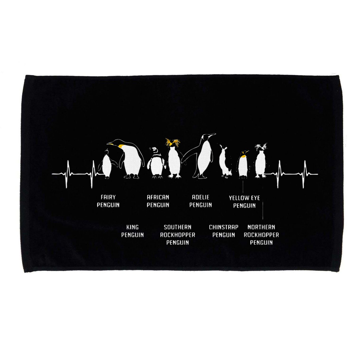 Penguins Of The World Antarctic Penguin Penguins Lover Microfiber Hand Towel