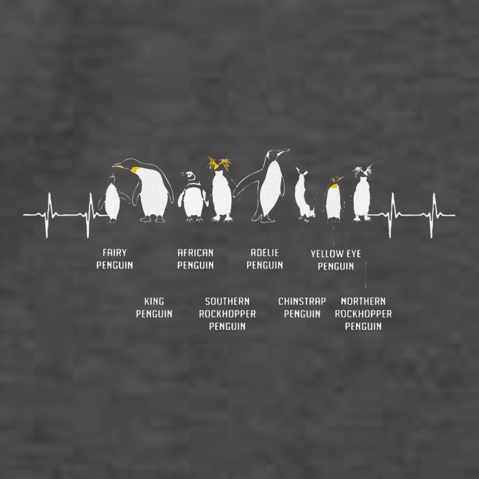Penguins Of The World Antarctic Penguin Penguins Lover Vector Backpack