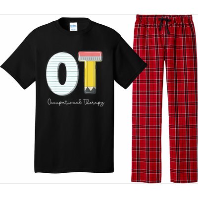 Pediatric Occupational Therapy Cute Pencil Back To School Pajama Set