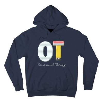 Pediatric Occupational Therapy Cute Pencil Back To School Hoodie