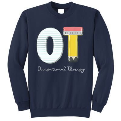 Pediatric Occupational Therapy Cute Pencil Back To School Sweatshirt