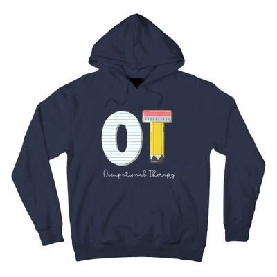 Pediatric Occupational Therapy Cute Pencil Back To School Tall Hoodie