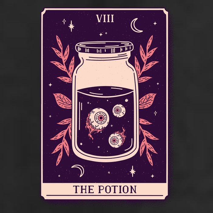 Potion Tarot Card Cool Comfort Performance Bucket Hat