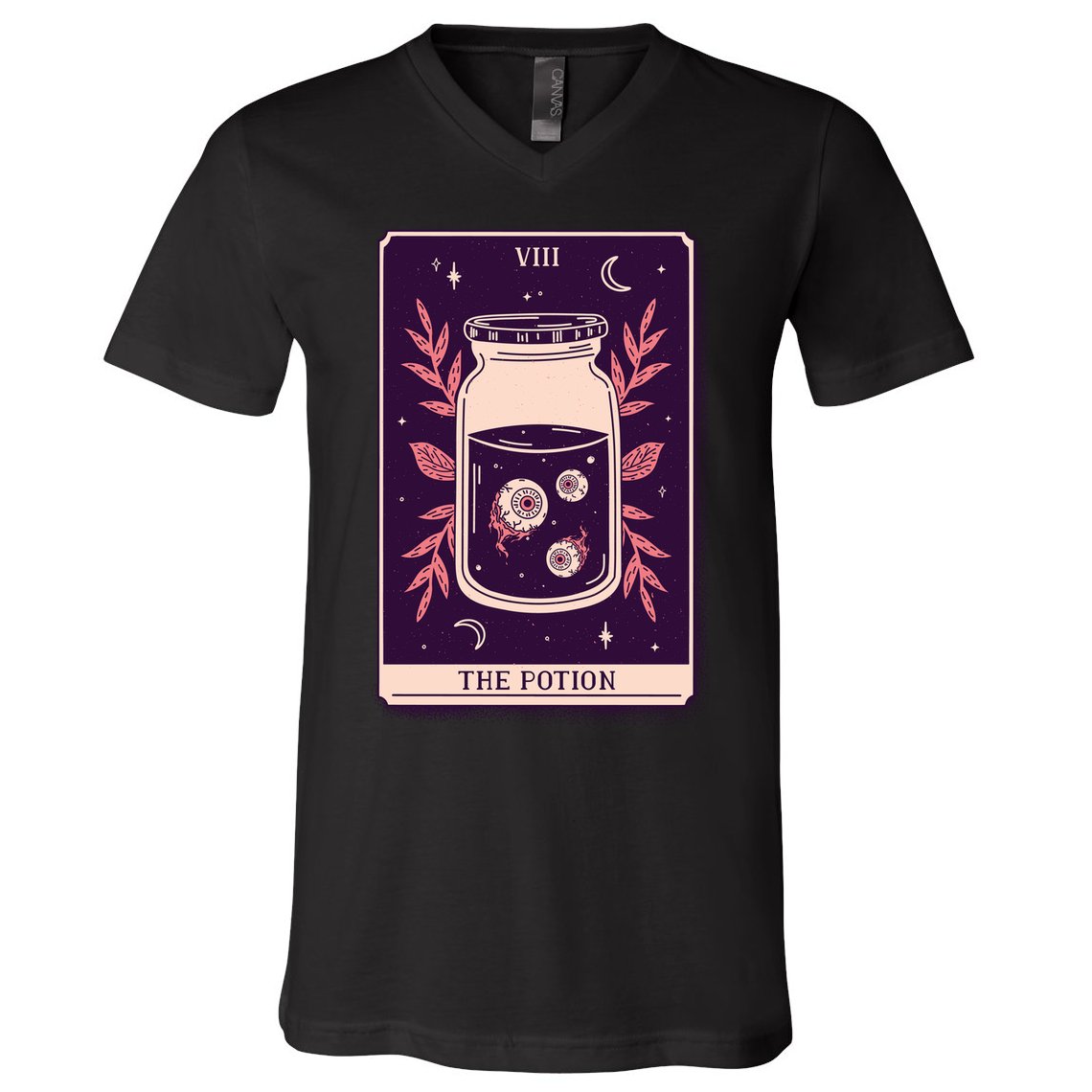 Potion Tarot Card V-Neck T-Shirt