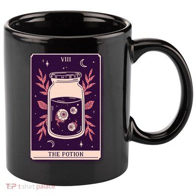 Potion Tarot Card 11oz C Handle Ceramic Mug