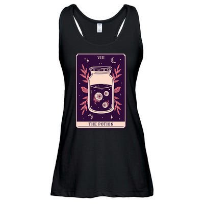 Potion Tarot Card Ladies Essential Flowy Tank
