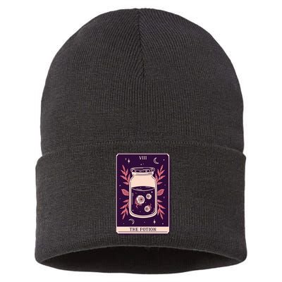 Potion Tarot Card Sustainable Knit Beanie