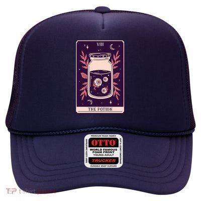 Potion Tarot Card High Crown Mesh Back Trucker Hat