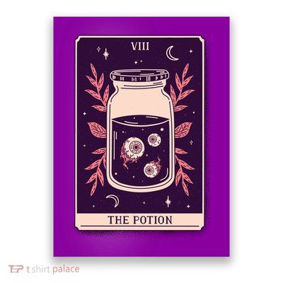 Potion Tarot Card Poster