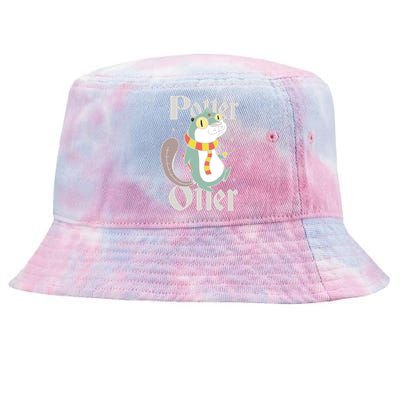 Potter Otter Tie-Dyed Bucket Hat