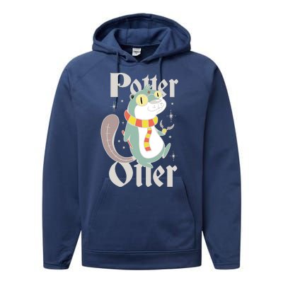 Potter Otter Performance Fleece Hoodie