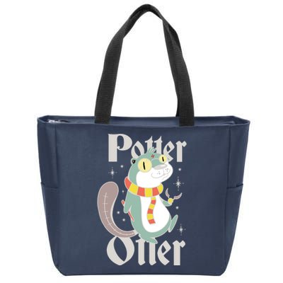 Potter Otter Zip Tote Bag