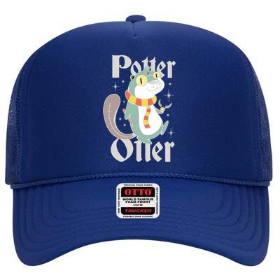 Potter Otter High Crown Mesh Back Trucker Hat