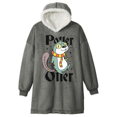 Potter Otter Hooded Wearable Blanket