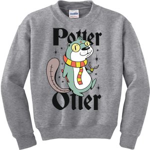 Potter Otter Kids Sweatshirt