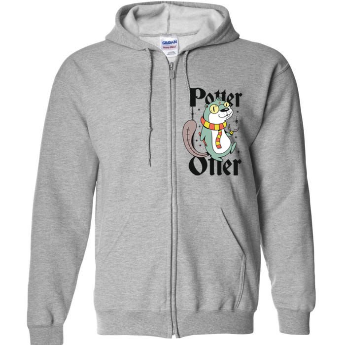 Potter Otter Full Zip Hoodie