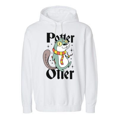 Potter Otter Garment-Dyed Fleece Hoodie