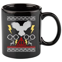 Potter Ugly Christmas Sweater Lighting 11oz C Handle Ceramic Mug