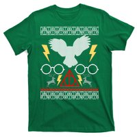 Potter Ugly Christmas Sweater Lighting T-Shirt