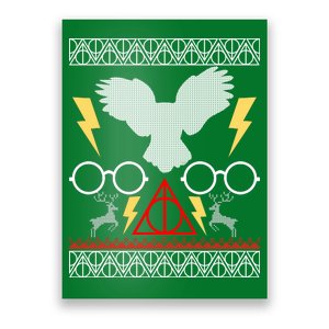 Potter Ugly Christmas Sweater Lighting Poster